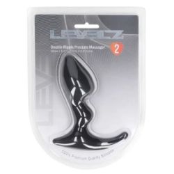 Plug prostate Double Ripple 9 x 4.2cm