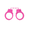 Menottes en métal rose débutant Ouch