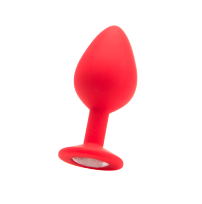 Plug Diamond Large – 7 x 3.5 cm Rouge