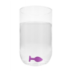 Plug Bijou Anal silicone Heart Violet 6 x 2.8 cm
