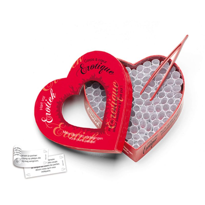 Jeu érotique 100 défis - Corps à coeur érotique
