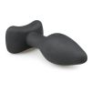 Plug anal noir en silicone - Small 7.5x2.8cm Plug anal noir en silicone - Small 7.5x2.8cm