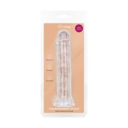 Dildo en gel sans testicules - 18x3.5 cm
