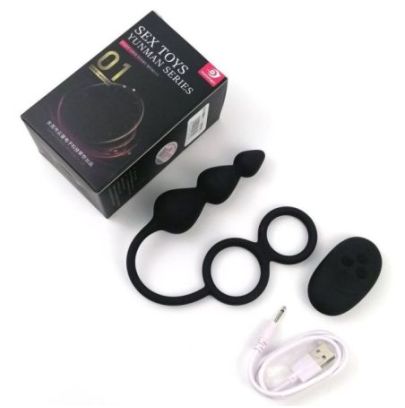 Ballstretcher-Plug Vibrant Trikon 9.5 x 3cm