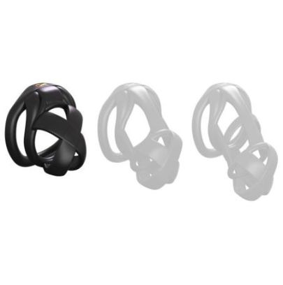 Cage Bonex Noire S 4.5 x 3.3cm pas cher