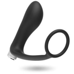Stimulateur de prostate vibrant avec cockring rechargeable Modèle 1 Addicted Toys