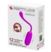 Oeuf vibrant Julius Pretty Love 7.8 x 3.3 cm Violet