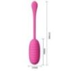 Œuf Vibrant rechargeable connecté longue distance Catalina Pretty Love