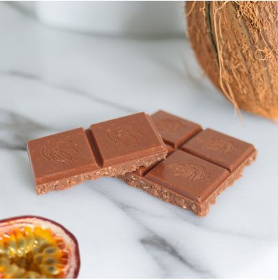 Chocolat aphrodisiaque Lèche moi ! Lait 41% - Passion et Coco