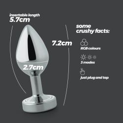 Plug anal Lumineux 5.7x2.7cm