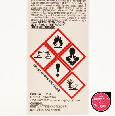 Poppers Rush with Butanol 24ml Pentyl