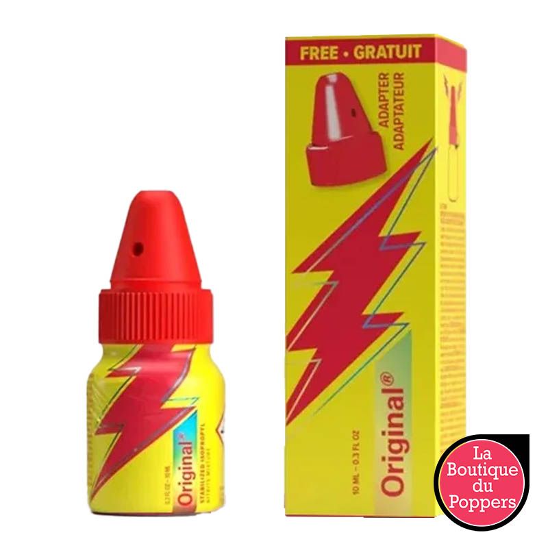Poppers Original Classic 10ml Propyl avec inhalateur