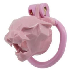 Cage Leox 4.5 x 3.5cm Rose pas cher