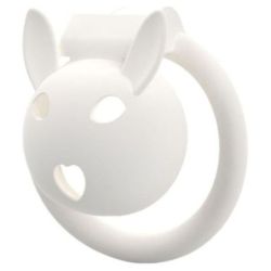 Cage Ptilapin 4.5 x 3.4cm Blanche pas cher