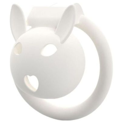 Cage Ptilapin 4.5 x 3.4cm Blanche pas cher