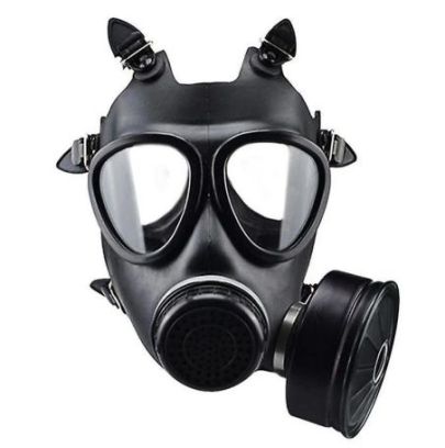 Masque à gaz BDSM KOMPLET BREATH Noir pas cher
