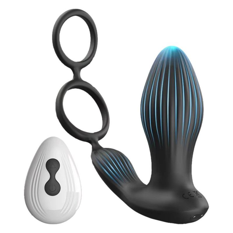 Plug vibrant et Ballstretcher Testix 8 x 3.7cm
