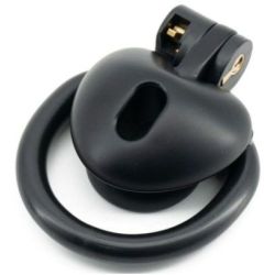 Cage Mini Heart 0.5 x 2.6 cm Noire pas cher