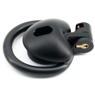 Cage Mini Heart 0.5 x 2.6 cm Noire