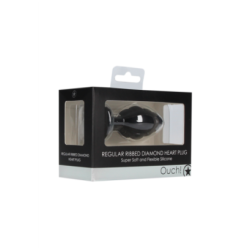 Plug anal Diamand Coeur - Regular pas cher