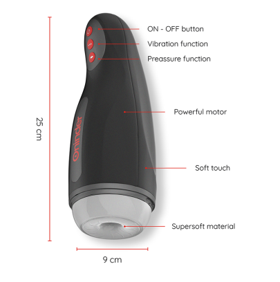Masturbateur rechargeable Seoul 10 vitesses Oninder