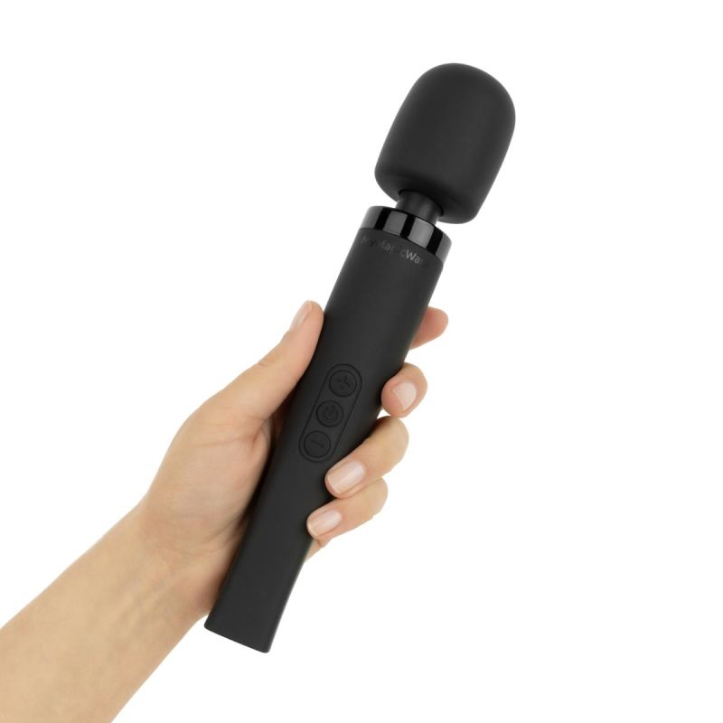 Vibromasseur Wand Medium - Noir - MyMagicWand Vibromasseur Wand Medium - Noir - MyMagicWand