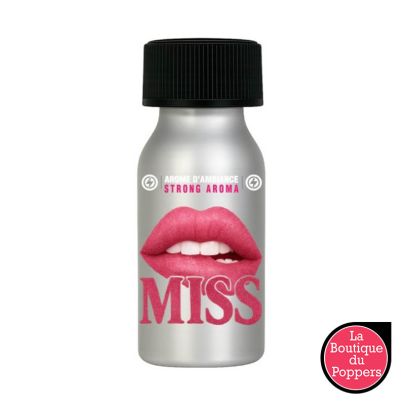 Poppers Miss Pentyl 25ml sur la boutique du poppers