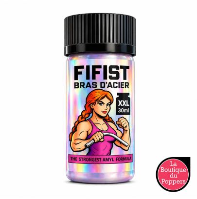 Poppers Fifist Bras d'acier 30ml Amyl pas cher sur la boutique du poppers