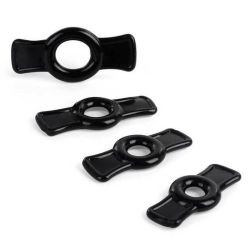 Mini Cockrings Bowring x 4 Noirs pas cher Mini Cockrings Bowring x 4 Noirs pas cher