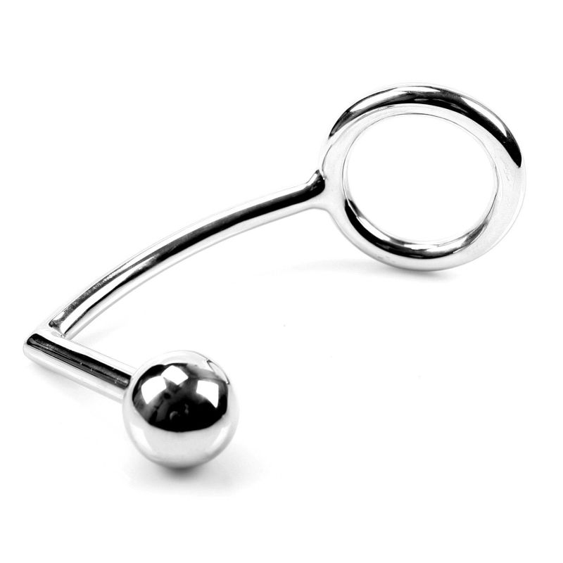 Cockring avec Plug boule 3cm (Diamètre : 50 mm) Cockring avec Plug boule 3cm (Diamètre : 50 mm)