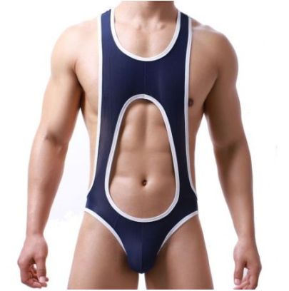 Body Jock Tolomos Bleu marine - Taille M pas cher