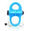 Anneau Penien rechargeable Yoga Blauw Bleu The Screaming O