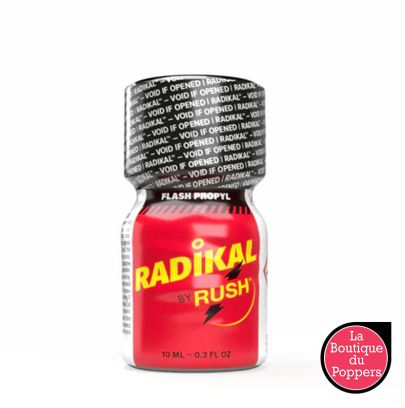 Poppers Radikal Rush Flash Propyl 10ml pas cher