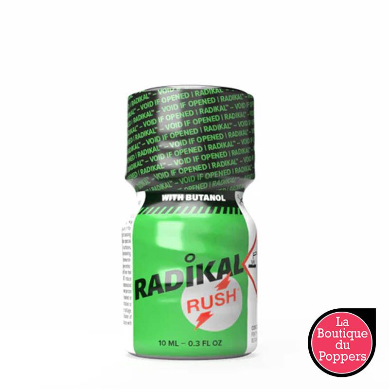 Poppers Radikal Rush with Butanol 10ml Poppers Radikal Rush with Butanol 10ml