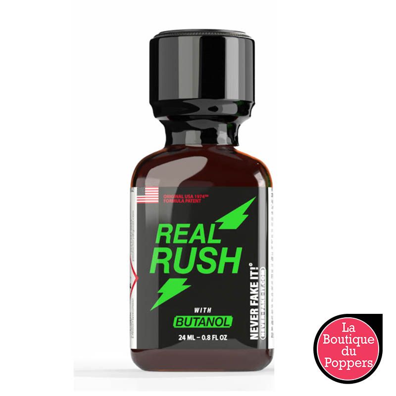 Poppers Real Rush Butanol 24ml Poppers Real Rush Butanol 24ml