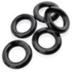 Lot de 5 Cockrings étirables Jacker 5-Stack 22mm Noirs Lot de 5 Cockrings étirables Jacker 5-Stack 22mm Noirs