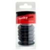 Lot de 5 Cockrings étirables Jacker 5-Stack 22mm Noirs Lot de 5 Cockrings étirables Jacker 5-Stack 22mm Noirs