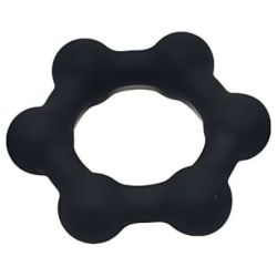 Cockring lesté Steel Balls M 38 mm - 68g pas cher