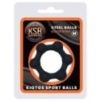 Cockring lesté Steel Balls M 38 mm - 68g