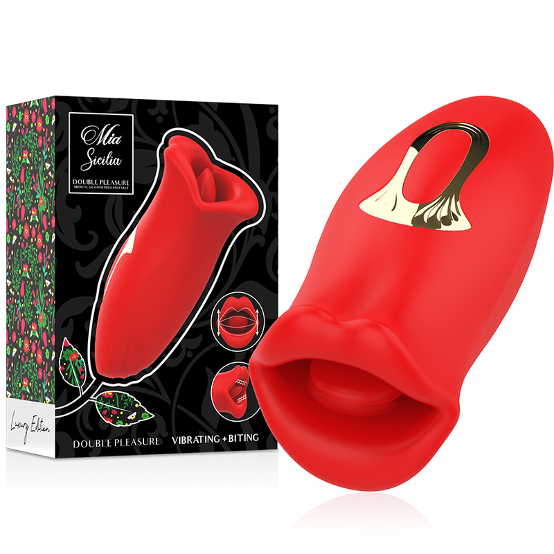 Stimulateur Double Plaisir Vibrant Mia Sicilia