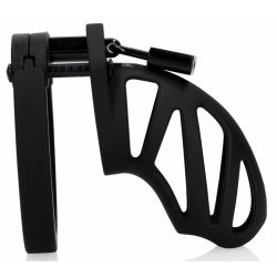 Cage de chasteté ManCage Modèle 24 - 9 x 3.5cm Noire pas cher