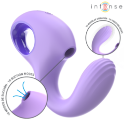 Vibrateur et stimulateur Baxter violet - Intense pas cher Vibrateur et stimulateur Baxter violet - Intense pas cher
