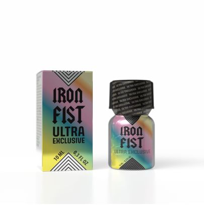 Poppers Iron Fist Ultra Exclusive 10ml Amyle pas cher