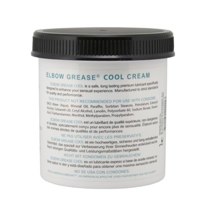 Crème Lubrifiante Effet Frais Cool 443 ml – Elbow Grease