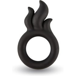 Cockring Flamming Velvor Hajik Noir pas cher
