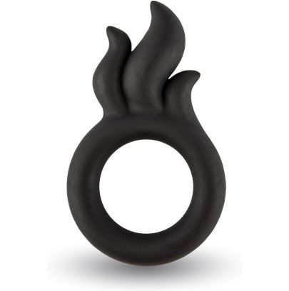 Cockring Flamming Velvor Hajik Noir pas cher