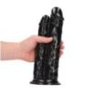 Double Gode Réaliste Double Titan – 24,5 cm – Noir Double Gode Réaliste Double Titan – 24,5 cm – Noir
