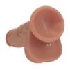Gode Réaliste Vibrant Va-et-Vient Double Densité avec Testicules – 17,8 cm – Beige Gode Réaliste Vibrant Va-et-Vient Double Densité avec Testicules – 17,8 cm – Beige