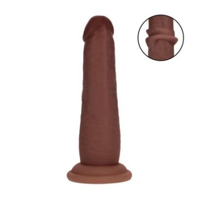 Gode Réaliste Double Densité à Peau Coulissante – 15