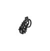 Cage de chasteté Point Up XXL Noire 12 x 4cm Cage de chasteté Point Up XXL Noire 12 x 4cm